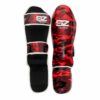 SZ Fighters - Shin guard Camo Red